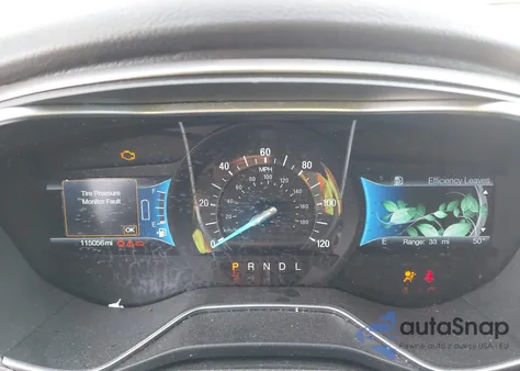 2017 Ford Fusion Hybrid Se z USA, uszkodzony, nr VIN 3FA6P0LU4HR216746